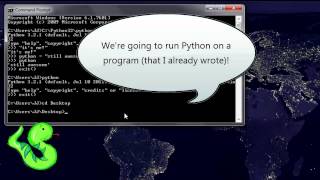 Windows Setting Up and Using Python [upl. by Lindie555]