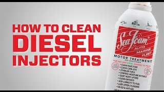 How to clean diesel fuel injectors without removing parts [upl. by Eecyak253]