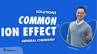 Common Ion Effect  MCAT Organic Chemistry Prep [upl. by Anika]