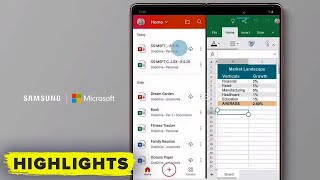 Microsoft vs Z Fold 2 Lets talk Powerpoint and Office apps for Samsung [upl. by Leahcam919]