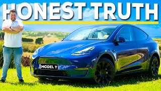 2024 Tesla Model Y Long Range Review My HONEST thoughts [upl. by Danella]