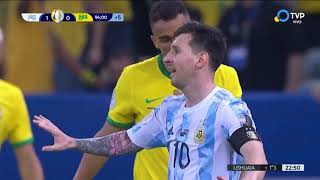 Last minutes Argentina vs Brasil Final Copa America 2021 [upl. by Durno]