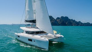 2019 Lagoon 42 Catamaran For Sale in California Video Walkthrough Review Boat Test By Ian Van Tuyl [upl. by Manlove]