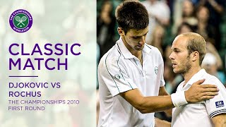 Novak Djokovic vs Olivier Rochus  Wimbledon 2010 first round  Full Match [upl. by Orthman416]