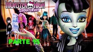 Monster High Una Fiesta Tenebrosa Parte 15 HD Latino [upl. by Dazhehs]