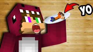 ¡RAPTOR ME COMIÓ EN MINECRAFT 😨 Increíble Como Sobreviví [upl. by Nealey113]