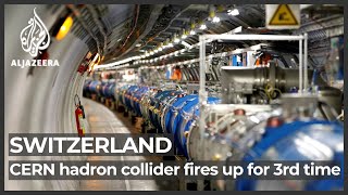 CERN hadron collider fires up again to reveal cosmic secrets [upl. by Phelia]