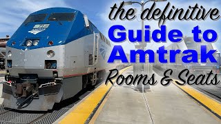 Amtrak Roomette Bedrooms and Seat Compared [upl. by Atnuahc839]