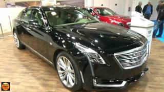 2017 Cadillac CT6 Sedan  Exterior and Interior  Zürich Car Show 2016 [upl. by Katsuyama797]