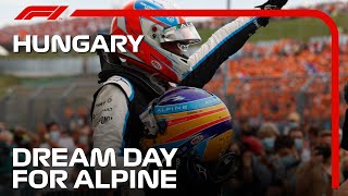 The Day Alpine F1 Team Ruled The World  2021 Hungarian Grand Prix [upl. by Okubo195]