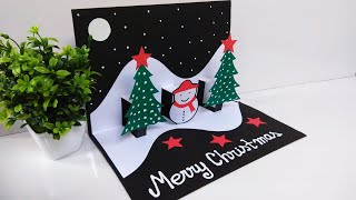 How to make Christmas card  Easy Christmas card ideas  Handmade Christmas cards ideas [upl. by Yaresed71]