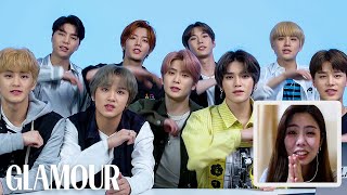 NCT 127 Watch Fan Covers on YouTube  Glamour [upl. by Galitea]