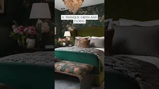 Dark tone floral bedroom magic floralpatterns flowerdesigns flowerdesign interiordesign home [upl. by Velda]