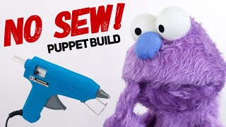 NO SEW Puppet Build  Easy to Follow  Make a Puppet Easy [upl. by Idnarb980]