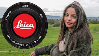 Shooting the NEW LEICA APOSummicronSL 28mm on the LEICA SL2  incl Exposure Bracketing [upl. by Aynna]