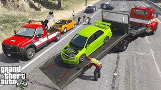 Impounding Street Racers in GTA 5 [upl. by Garfinkel]