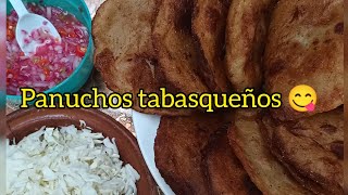 Panuchos tabasqueños 😋 [upl. by Artsa362]