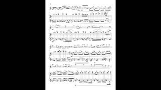 Sonata for Bass Clarinet and Piano with score [upl. by Niltiak]