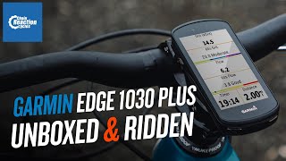 New Garmin Edge 1030 Plus  Unboxed amp Ridden  CRC [upl. by Enirehtakyram]