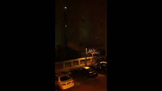 Siren and Explosions in Ashdod Following Gaza Rocket Bombing [upl. by Acire292]