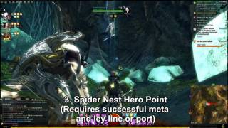 GW2 Dragons Stand Hero Points Guide [upl. by Odnalro130]