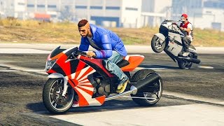 HAKUCHOU 82000 vs HAKUCHOU DRAG 1000000 GTA 5 ONLINE [upl. by Jobey278]