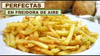 ¡¡PERFECTAS Como Hacer PATATAS FRITAS EN FREIDORA DE AIRE🍟Así se hace con estos TRUCOS Y TIPS🤩 [upl. by Suneya]