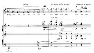 György Ligeti  Der Sommer audio  score [upl. by Lail]