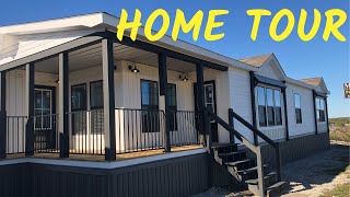 Beautiful Farmhouse Mobile Home The Lulamae by Buccaneer Homes Home Tour [upl. by Fisher]