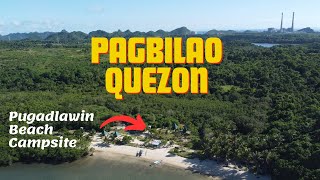 Affordable Beach Campsite in Pagbilao Quezon  White Sand  Tent Pitching [upl. by Sylas]