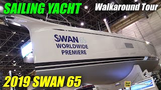 2019 Swan 65 Sailing Yacht  Deck Interior Walkaround  Debut at 2019 Boot Dusseldorf [upl. by Yr]