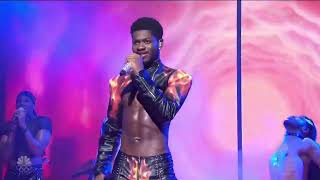 HD Lil Nas X  MONTERO Call Me By Your Name SNL Performance [upl. by Hillier]