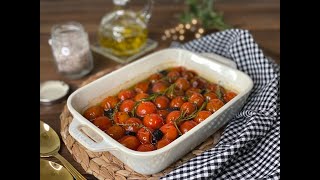 Receta de Tomates Cherry Confitados l elblogdeceleste [upl. by Yelnoc640]