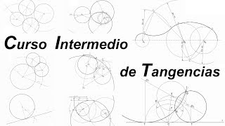 Curso Intermedio de Tangencias en Dibujo Técnico [upl. by Saiff]