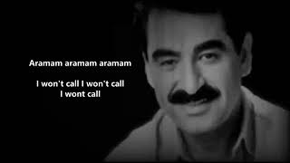 İbrahim Tatlıses– Aramam Turkish to English lyrics şarkı sözü [upl. by Anet]