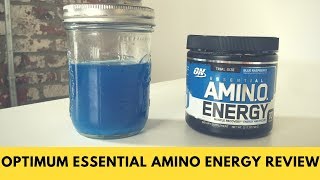 Optimum Essential Amino Energy Review [upl. by Adnohsad]