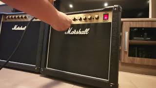 Marshall DSL5CR  best bedroom practice amp [upl. by Icart]