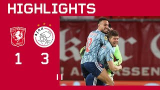 Highlights  FC Twente  Ajax  Eredivisie  HUNTELAAR TO THE RESCUE [upl. by Analat]