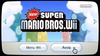 new super mario bros wii intro [upl. by Ryder287]