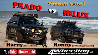 Prado vs Hilux [upl. by Eula]