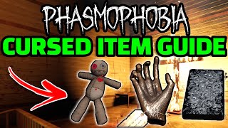 EVERYTHING YOU Need to Know about Cursed Items in Phasmophobia [upl. by Daffi768]