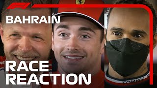 Drivers PostRace Reaction  2022 Bahrain Grand Prix [upl. by Eidur]