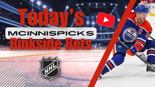 FINDING NHL BEST BETS Sides Totals  Props  McInnis Picks Live Stream [upl. by Singh]