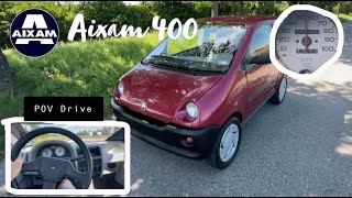 Aixam 400 POV Drive Walkaround Highspeed [upl. by Rosner]