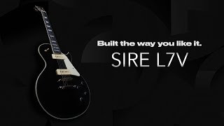 Sire L7V  Singlecut Electric Guitar with P90 pickups  Larry Carlton Lineup [upl. by Ing]