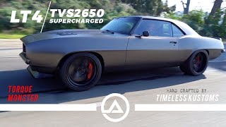 650HP 1969 Camaro  LT4 Powered Restomod [upl. by Saxen]