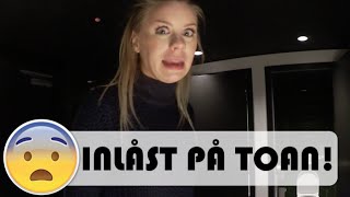 INLÅST PÅ TOALETTEN  vlogg [upl. by Gnouhk]