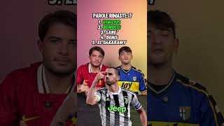 5 GIOCATORI 10 PAROLE 😱📈 gioco calcio challenge giocatori [upl. by Llenoj]