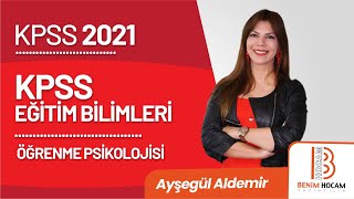 53 Ayşegül ALDEMİR  Humanist Öğrenme Kuramları I Öğrenme Psikolojisi 2021 [upl. by Vahe]