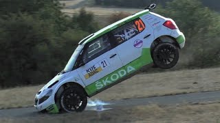 DRM SaarlandPfalz Rallye 2022 Big Jumps Hard Landings amp High Speed Action  Opel eRally Cup [upl. by Uhej]